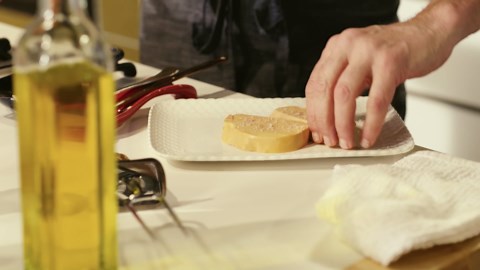 Foie gras, a French delicacy with perfect cooking techniques