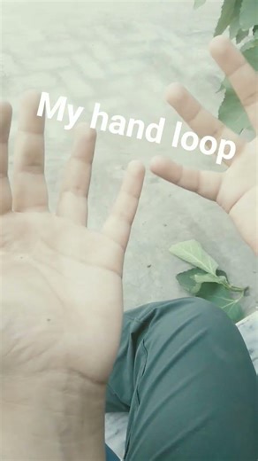 my hand loop #trend