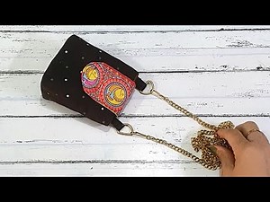 How to Make Cute Sling Bag At Home, Beginner Friendly Sewing Tutorial