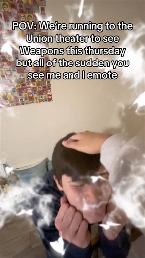 Campus Events + Entertainment on Instagram: "Everyone run to the Union Theater to see me emote during our showing of Weapons at 6 & 9 PM in the Union Theatre (UNB 2.228) Theme: Sad Bart Simpson Don’t forget to bring your UT ID, which serves as a “movie ticket” for yourself and a guest! Doors open 30 minutes before each showing. #utaustin #filmsandmedia #longhorns #utunions #weapons"