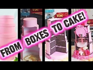 “DIY Valentine FAKE BAKE Cake Gift Box | Easy 3-Layer Cake Anyone Can Make!”