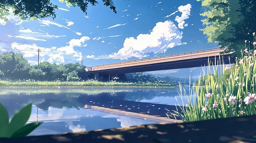 Anime, Colorful, Seamless. Free Stock Video