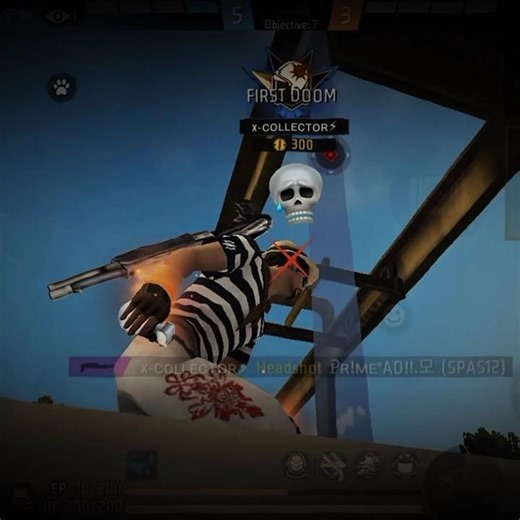 power of rotetion drag ☠️☠️🥶 #freefire