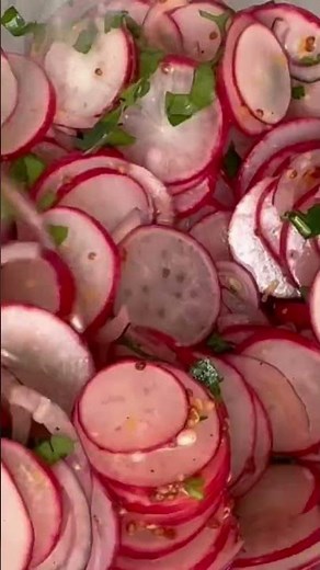 Spring Salad with Radishes 🥗 Easy, Fresh & Tasty! Full Recipe on My Channel 🌿✨