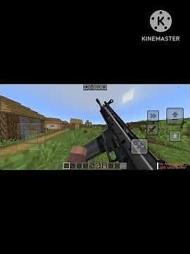 minecraft the village and the player with guns/song:by lena raine -creator/