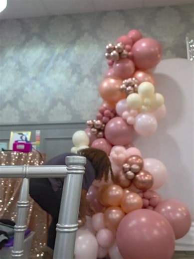 Event balloon decor installation Watch me set up this balloon display from start to finish Balloon business life#CapCut
