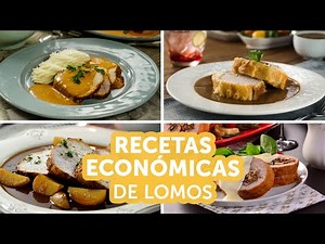 Recetas económicas de lomos | kiwilimón