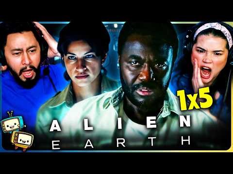 ALIEN: EARTH 1x5 Reaction! | "In Space, No One..." | Xenomorph | Sydney Chandler | Alex Lawther