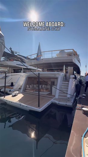 Welcome aboard the @numarineyachts 37XP recently on display at the @cannesyachtingfestival! The Numarine 37XP combines cutting-edge design, advanced technology, and expansive living spaces, making it one of the coolest explorer yachts on the market. #boatsgonewild #numarineyachts #yachting | Boats Gone Wild
