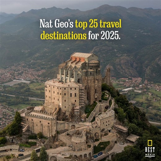 Your next adventure is on the horizon! National Geographic's picks for #BestOfTheWorld 2025 are here. 🌎 Developed by our team of travel experts and global editors, this year's list is filled with exciting one-of-a-kind destinations for everyone. From surprising hidden gems to up-and-coming destinations, special focus was placed on experiences that benefit both travelers and locals alike. Discover must-see destinations for the year ahead https://on.natgeo.com/3YArtNr | National Geographic TV