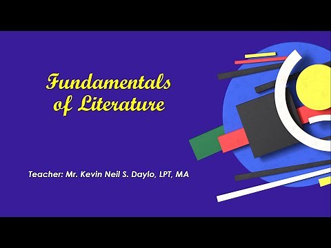 Fundamentals of Literature