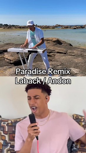 1.5K reactions · 161 shares | Collabing with Andon… Another day in paradise Remix  #remix #musicproducer #collab #singer #malesinger #80smusic #cover | Laback | Facebook