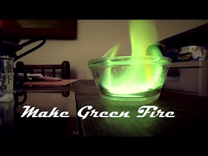 How to Make Green Fire from Laundry Booster