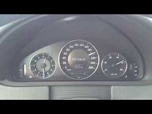 CLK 270 CDI 0-220 acceleration