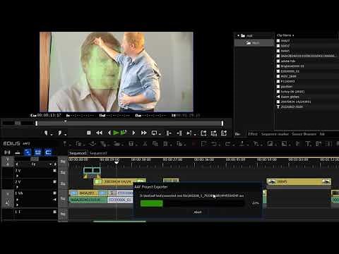Export your EDIUS timeline for editing in another program with AAF