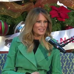 149K views · 2K reactions | "It is wonderful to be here. This is one of my favorite events during holiday time," first lady Melania Trump says, before reading a book to patients at Children's National Hospital. https://abcn.ws/37mFl37 "Stay strong and well, and merry Christmas and happy holidays." | ABC News Live | Facebook