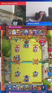 Mohamed Light hace el mejor predictor con bola de nieve para que el MK conecte con la torre de #ClashRoyale #supercell | El Don Royale