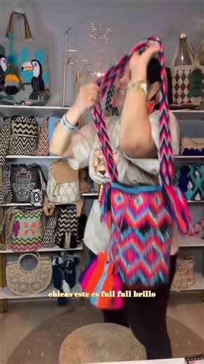 Handwoven Wayuu Bag with Unique Design
