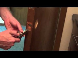 How to Change a Lock - Entrance Lock