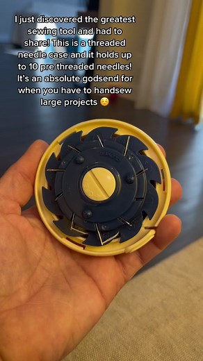 Clover Dome Threaded Needle Case: The Ultimate Sewing Tool