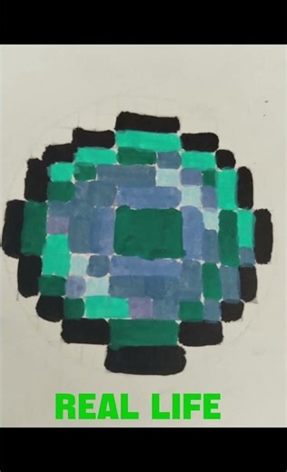 Minecraft vs Real Life #minecraft #shorts