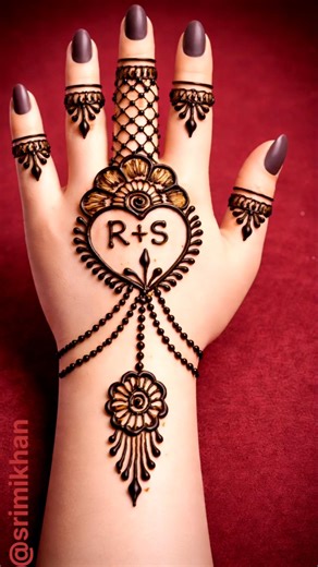 new stylish mehndi design back hand | mehndi | mehandi ka design | simple mehndi design back side |
