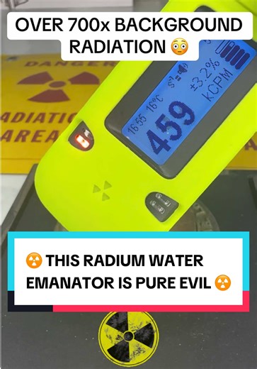 El generador de radium Zimmer: el peligro oculto