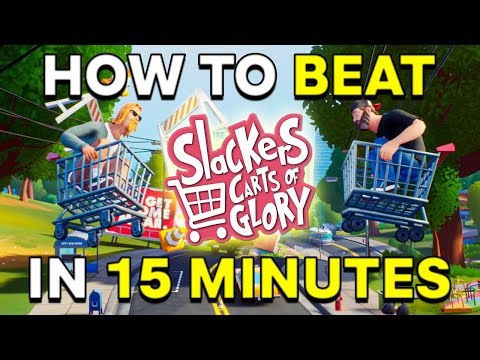HOW TO BEAT ALL 20 LEVELS OF SLACKERS IN 15 MINUTES! [FULL GAME WALKTHROUGH] #slackers #cart