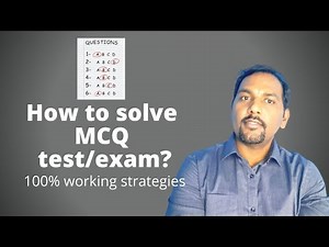 How to solve MCQ test? Tips & Tricks | How to get Good Marks in Online Exam | Dr. Sandeep Rathod |