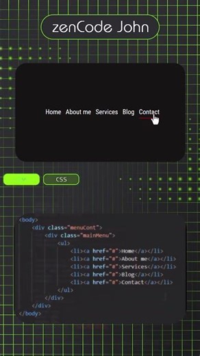 Menu Hover Effect