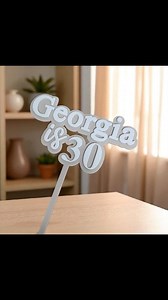 🎥 Behind the Scenes: Making a Dual-Layered Cake Topper! ✨ Today we’re making a bold custom topper for Georgia’s 30th birthday—here’s how it all comes together! 🙈First time doing a voice over....please be kind 🤣 #caketopper #caketoppernz #birthdaycaketopper #personalisedcaketoppers #acryliccaketopper #lasercut #lasercutnz #supportlocalnz #supportkiwi #SupportSmallNZ #ShopLocalNZ #shopkiwi #shopsmallnz | A Personal Touch NZ