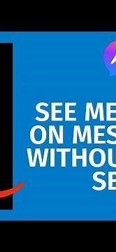 How To See Messages On Messenger Without Being Seen (Full Tutorial)