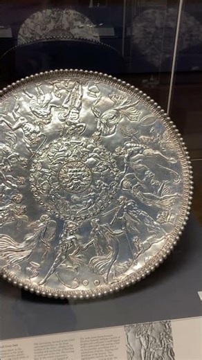 Silver Zodiac Platter, Roman, 3rd-4th century CE.