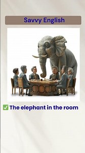 💬 Speak Naturally: "The Elephant in the Room?" Explained!