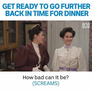 "Look at us living life on the edge." #BackInTimeAU #Australianhistory | ABC iview