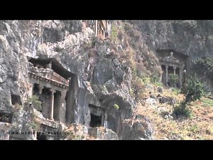 Turkey - Kayakoy - Lycian Tombs - Dalyan