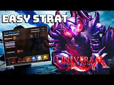 Best Units To Use For The Ant King Lair World Raid To Easily Get Beru in Universal Tower Defense X!!