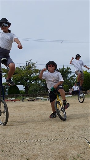 老人ホーム 一輪車演技6～八田荘小学校一輪車クラブ#一輪車 #八田荘 #老人ホーム