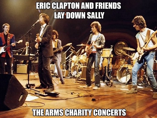Ex-Yardbirds Reunite at ARMS Charity Concerts #TributeToJeffBeck #Legend #RIP Eric Clapton And Friends - Lay Down Sally _The ARMS Charity Concerts '83 Musicians: #JimmyPage #EricClapton #JeffBeck #SteveWinwood #AndyFairweatherLow #BillWyman #KenneyJones #CharlieWatts #RayCooper and many more ....... A.A.C. Audio // I have improved the sharpness and colors to good quality There are videos that you may not have seen https://www.facebook.com/VladoSimunovicRock https://en.wikipedia.org/wiki/ARMS_Cha