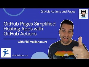 GitHub Pages Simplified: Hosting Web Apps with GitHub Actions