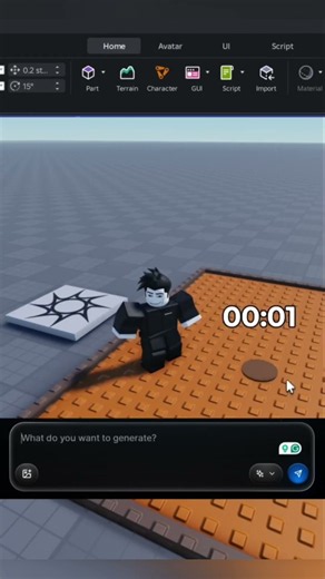 I Made a Whole Roblox Game With AI 🤫🌲 | ForgeGUI Roblox #forgeguipartner #robloxdev #roblox