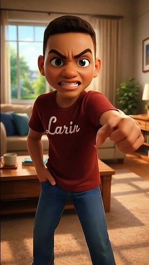 Larín believes in the Tik Tok CHALLENGE but something BAD happens to him😱🍝!.