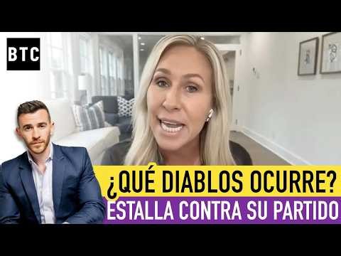 "WHAT THE HECK IS GOING ON?" MTG explodes at its MAGA party 💥