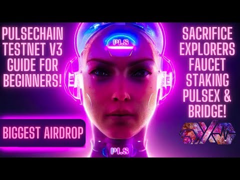 PULSECHAIN TESTNET V3 GUIDE FOR BEGINNERS! Sacrifice, Explorers, Faucet, Staking, PulseX & Bridge!