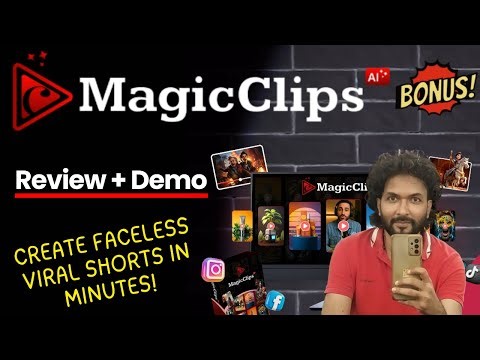 Magic Clips AI Review – Create Faceless Viral Shorts in Minutes!