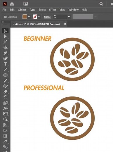 Adobe illustrator tutorial for Beginners #adobeillustrator #graphicdesign