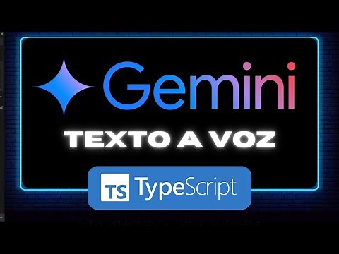 Cómo usar Google Gemini TTS ✨ Texto a Voz en 6 Minutos [+Ejemplo en JS]