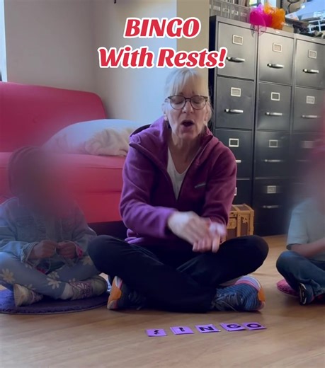 This activity keeps my students ages 2-6 clapping and engaged while reinforcing rests! Want more ideas to turn the simplest songs into teaching moments? Visit creativemusicroom.com!#elementarymusic #preschoolmusic #musiceducation #creativemusicroom #songsforkids