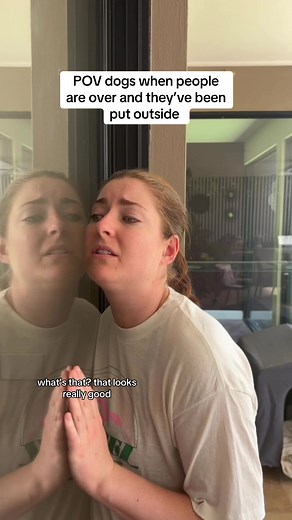 Dramatic Dogs in POV When Guests Arrive