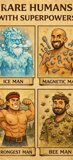 Rare Humans With Superpowers 😱